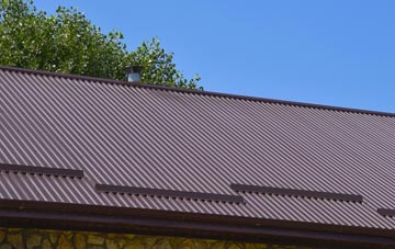 typical Broad Haven corrugated roof uses